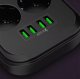 Listwa zasilająca Spacetronik Listwa Zasilania Spacetronik Porty 6AC 4USB 100-250V Zabezpieczenie Antyprzepięciowe 14