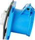 TP Electric Gniazdo tablicowe proste 230V 32A/3P 70x70 mm 2