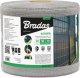 Bradas Taśma ogrodzeniowa balkonowa jasnoszara 19cm x 36m + klipsy BRADAS 1464 1