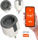 MEGAKABEL Gniazdko smart WIFI TUYA inteligentne programator timer 16A 230V RH-EU01 MK MEGAKABEL 1