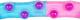 Jinpoli Hula-Hop z kulkami Wide niebieskie 110cm (5696) 1