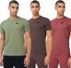 4f Męskie koszulki T-shirt 4F 3pak zestaw mix kolor basic na co dzień 1