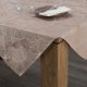 Eurofirany OBRUS ISLA 85 X 85 CM CIEMNOBEŻOWY 1