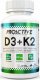 ProActive PROACTIVE VITAMIN D3 + K2 2000 IU 120 TAB. 1
