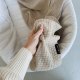 LullaLove Kocyk/otulacz merino PREMIUM - piwonia Lullalove 5