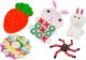 LeanToys Zestaw Zabawek Wielkanocnych Fidget Toys Antystresowe 24 Elementów 2