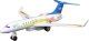 LeanToys Samolot pasażerski G-650 1