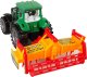 LeanToys Zielony Traktor z Pomarańczowym Kultywatorem Napęd dla Dzieci 4