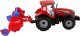 LeanToys Czerwony Ciągnik z Pługiem Napęd Frykcyjny 6
