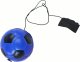 LeanToys Piłka Nożna PU Na Gumce Jojo Do Odbijania 6 cm Niebieska 1