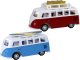 LeanToys Kampery Autobusy Z Napędem Frykcyjnym 1:87 4 Sztuki 1