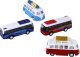 LeanToys Kampery Autobusy Z Napędem Frykcyjnym 1:87 4 Sztuki 3