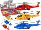 LeanToys Helikopter Śmigłowiec Aluminiowy Ratunkowy Z Napędem Mix Dźwięk Światła 1