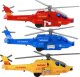 LeanToys Helikopter Śmigłowiec Aluminiowy Ratunkowy Z Napędem Mix Dźwięk Światła 7
