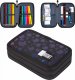 Piórnik Derform Piórnik dwukomorowy z wyposażeniem ST.RIGHT PC-04 Black Cats 1