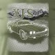 Topslang Koszulka z samochodem jaguar z jaguarem xjs kolekcjonerska męska khaki REGULARR S 2