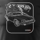Topslang Koszulka z samochodem jaguar z jaguarem xjs kolekcjonerska męska czarna REGULAR L 2