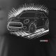 Topslang Koszulka z samochodem Mini Morris Mini Cooper kolekcjonerska męska czarna REGULAR XXL 1