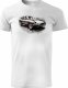 Topslang Koszulka z samochodem jaguar z jaguarem e-type e type etype kolekcjonerska męska biała REGULAR M 1