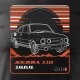Topslang Koszulka z samochodem Skoda 110 R PRL legend męska czarna REGULAR S 1