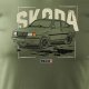 Topslang Koszulka z samochodem Skoda 120 125 130 PRL legend męska khaki REGULAR L 1