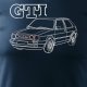 Topslang Koszulka z samochodem VW Golf 2 II męska granatowa REGULAR XXL 2