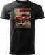 Topslang Koszulka z samochodem Alfa Romeo Giulia Quadrifoglio męska czarna REGULAR M 1