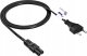 Kabel zasilający Akyga Kabel zasilający Akyga AK-RD-01C ósemka CU CEE 7/16 / IEC C7 1.5m 1