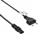 Kabel zasilający Akyga Kabel zasilający Akyga AK-RD-01C ósemka CU CEE 7/16 / IEC C7 1.5m 1