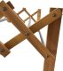 Sepio Suszarka ścienna harmonijkowa 80cm na pranie rozciągana wytrzymała stylowa 3