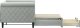 vidaXL vidaXL Sofa rozsuwana z szufladami, jasnoszara, 80x200 cm, aksamit 4