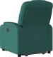 vidaXL vidaXL Podnoszony fotel masujący, elektryczny, rozkładany, zielony 5