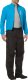 Vaude Spodnie przeciwdeszczowe męskie Vaude Fluid Full-Zip II - czarne S 3