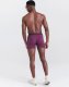 SAXX Bokserki męskie SAXX ULTRA Boxer Brief paski - bordowe S 2