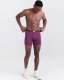 SAXX Bokserki męskie SAXX ULTRA Boxer Brief paski - bordowe S 3