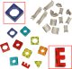 KIK Klocki magnetyczne marble tor kulkowy z dźwiękiem muzyką 118 elementów 3