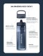 LifeStraw LifeStraw Go 2.0 Czerwona butelka filtrująca 0,65L Merlot Me Away 10
