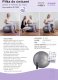 Reer Piłka gimnastyczna fitness kobiet w ciąży anti-burst pomka 65cm REER 12