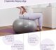 Reer Piłka gimnastyczna fitness kobiet w ciąży anti-burst pomka 65cm REER 2
