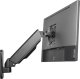 Equip Equip 650136 uchwyt / stojak do monitorów 81,3 cm (32") Czarny Ściana 6