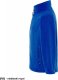 JHK FLRK300 - Bluza polarowa dziecięca, zapinana na suwak - niebieski royal 12-14 2