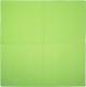 inSPORTline Mata ochronna EVA 124 cm x 124 cm x 1.2 cm zielona 2