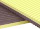 inSPORTline Mata treningowa Profi 180 cm x 60 cm x 1.6 cm żółta 2