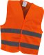 URGENT KAMIZELKA ODBLASKOWA SIATKA URG-MD201HV -  ostrzegawcza z dwoma pasami fluorescencyjnymi - żółty M 2