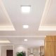 Lampa sufitowa V-TAC Panel LED V-TAC Natynkowy Premium Downlight 6W Kwadrat 120x120 VT-60006 4000K 660lm 7