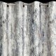 Eurofirany Zasłona na przelotkach z welwetu metaliczny nadruk MALIA 140X250 stalowa 5