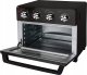 Mini piekarnik TurboTronic Piekarnik elektryczny TurboTronic rożno grill termoobieg 32L 1700w Czarny 3