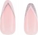 KILLYS Artifical Nails sztuczne paznokcie Stiletto Silver Glitter French 24szt 1