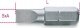 BETA Bit 1/4" do śrub płaskich 0,5x3x25 mm, 861LP Beta 1