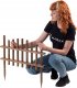 Kadax KADAX Płotek Ogrodowy Drewniany Palisada 60cm 5